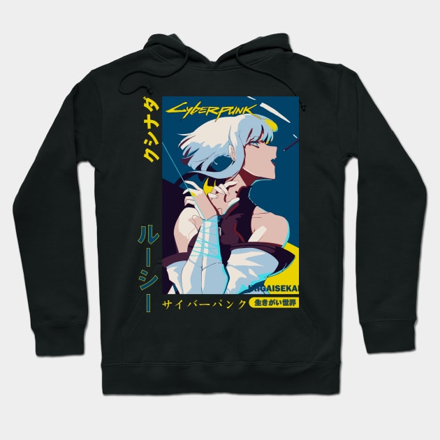 Lucyna Kushinada | IKIGAISEKAI V1 Hoodie by IKIGAISEKAI